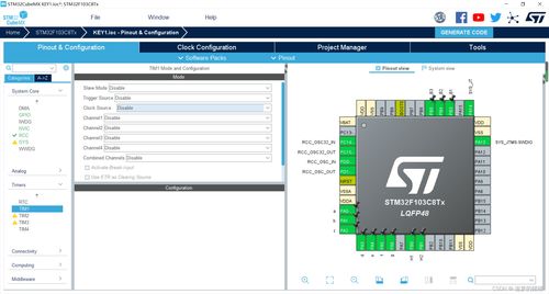 使用STM32CubeMX與Keil uVision5實(shí)現(xiàn)按鍵配置 計(jì)算機(jī)軟硬件開(kāi)發(fā)與應(yīng)用